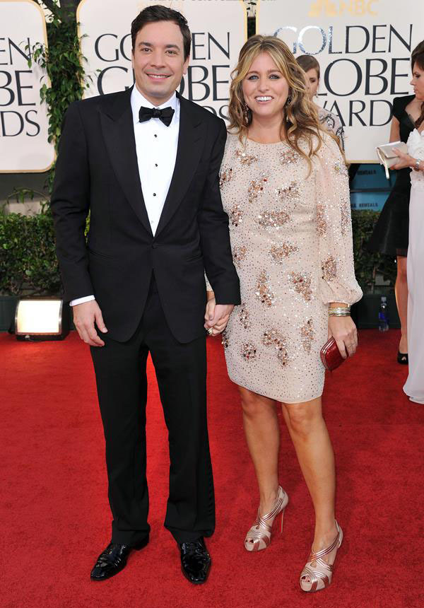 【jimmy fallon和nancy juvonen】 这位《今夜秀》主持人和juvonen在