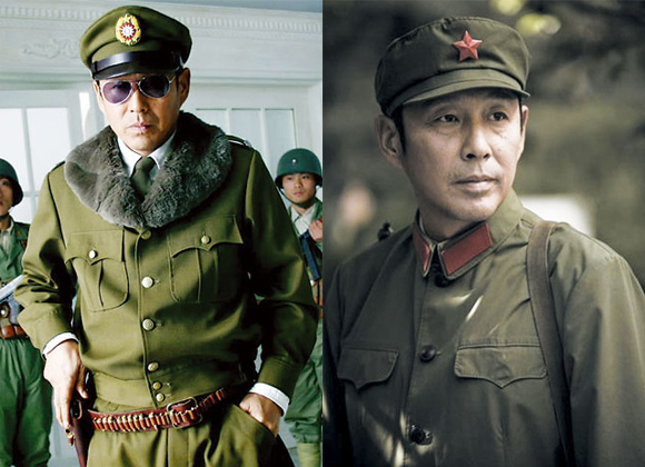 陈道明 以影帝出神入化的演技,就算没当过兵也绝对是穿什么像什么.