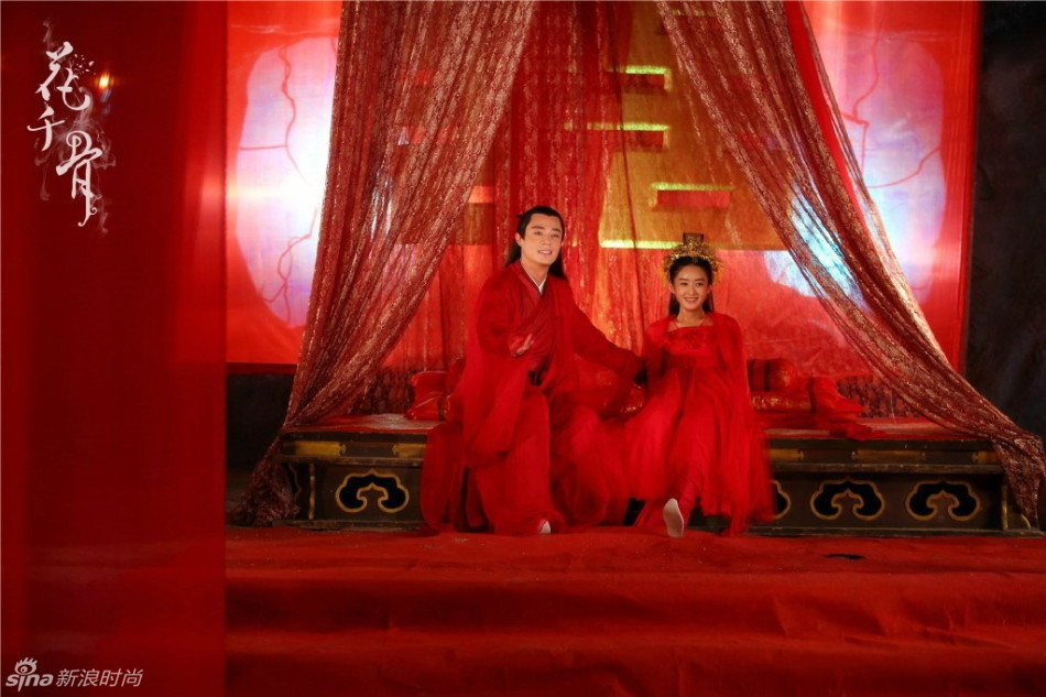 《花千骨》师徒恋剧照