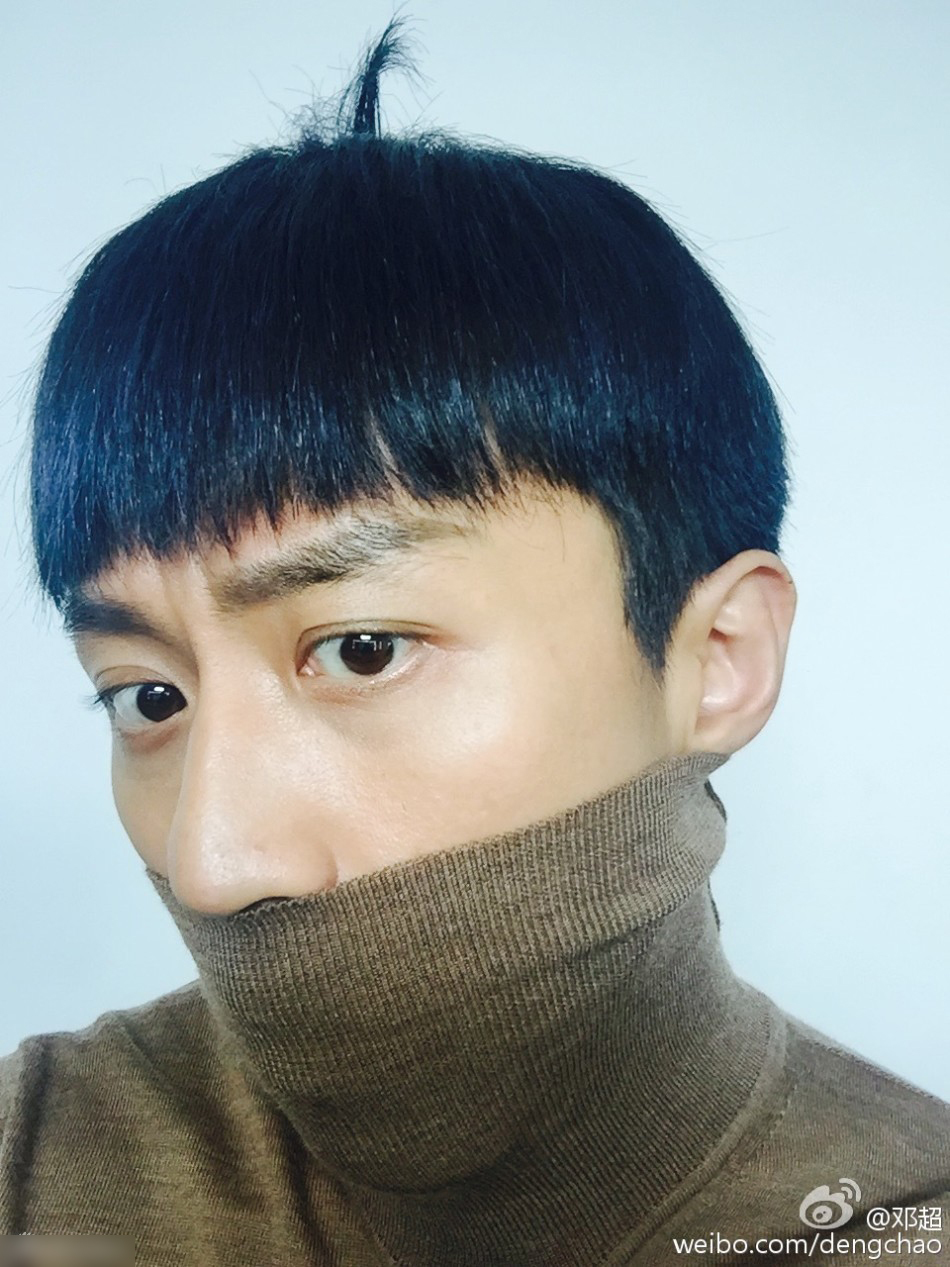 邓超锅盖头零皱纹扮16岁_高清图集_新浪网