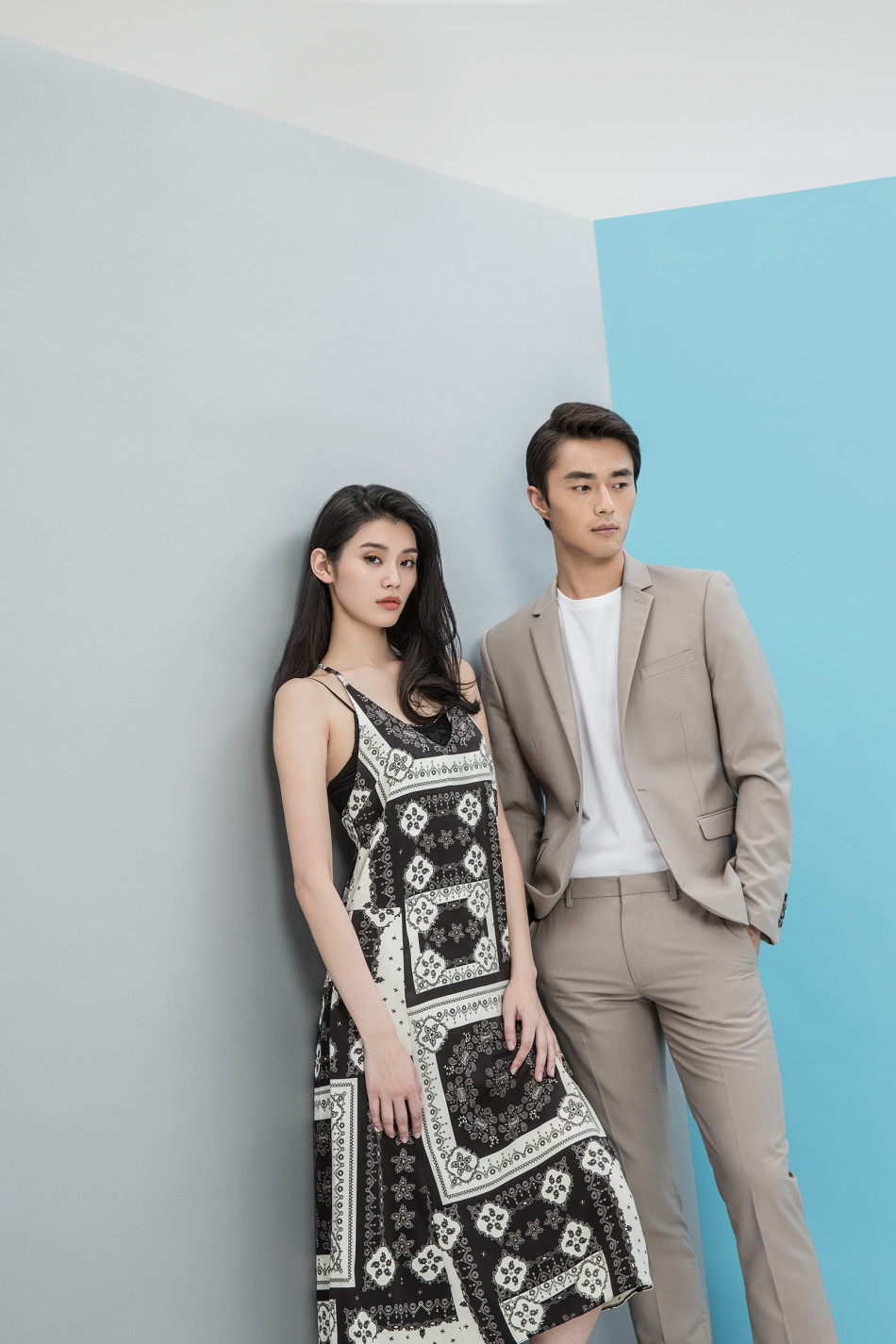 超模奚梦瑶&赵磊演绎520情侣大片 有爱更有型