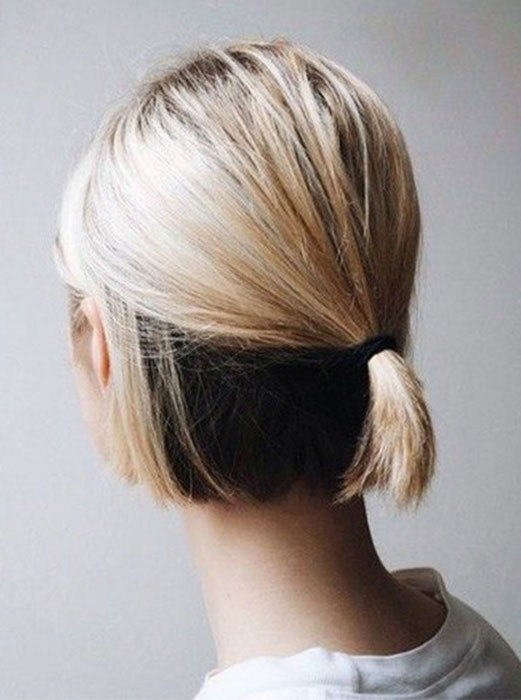 这款半马尾秒杀半丸子头_新浪图片