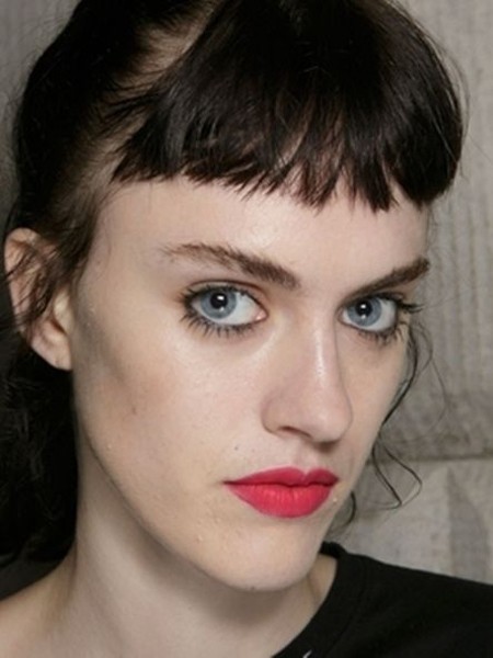 夏日大热choppy bangs超短不规则刘海