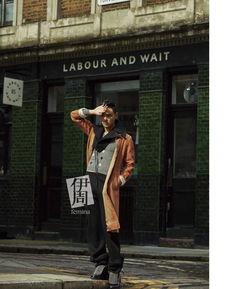 阮经天霸气杂志封面 帅气夹克演绎小天哥风范