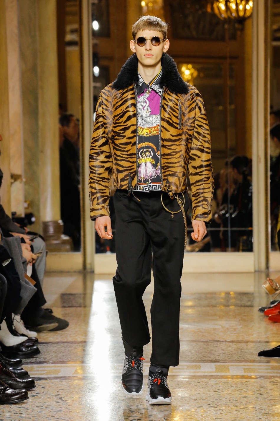 versace 2018秋冬男装