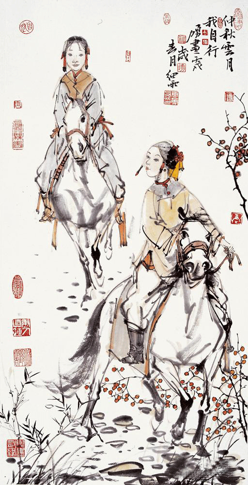 唐勇力作品欣赏