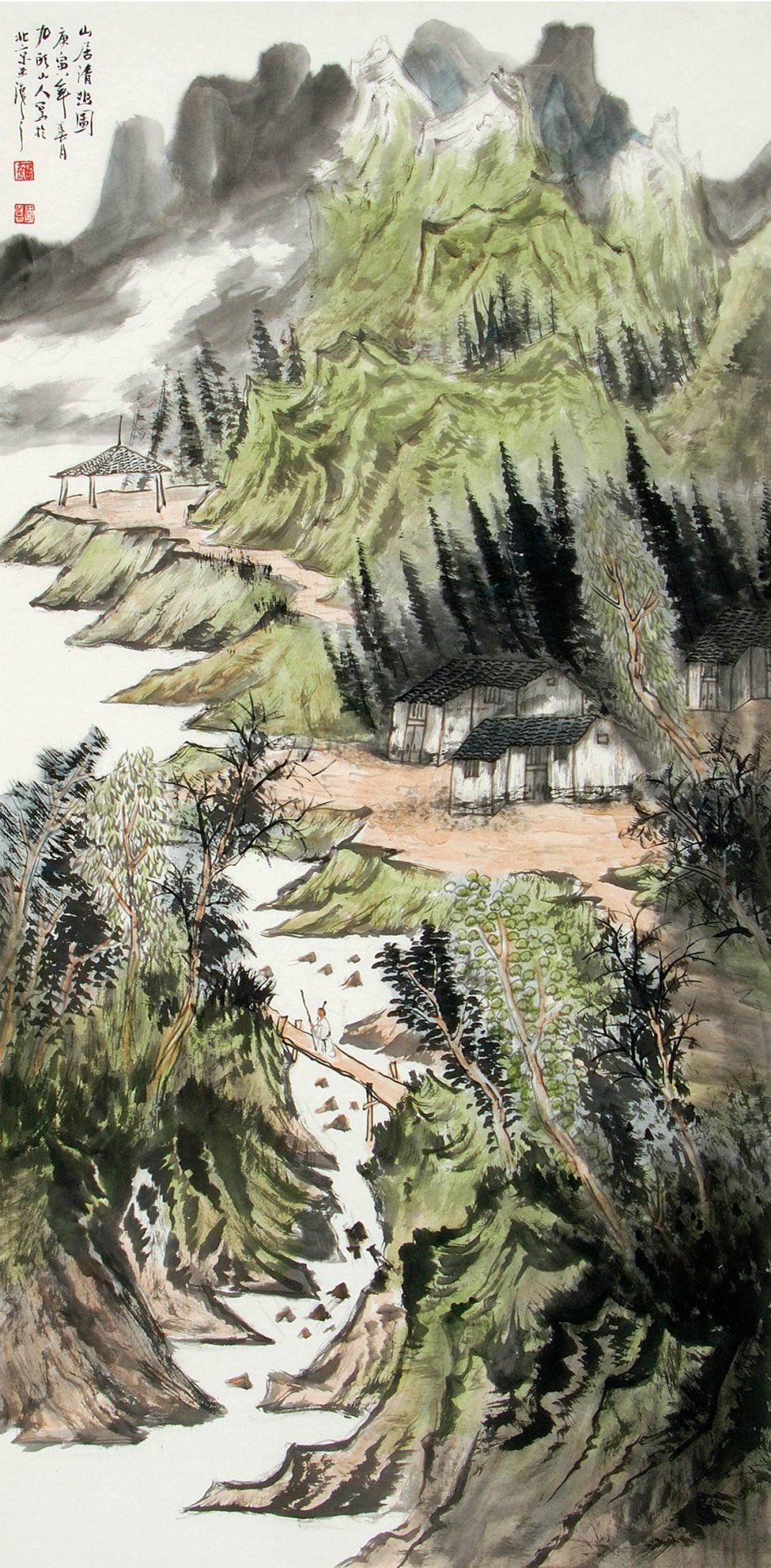 画家刘国恩个人作品