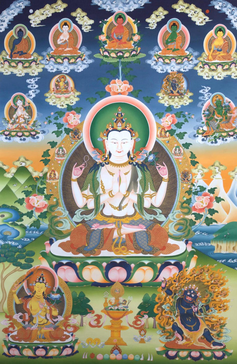 尼泊尔不丹传世唐卡展