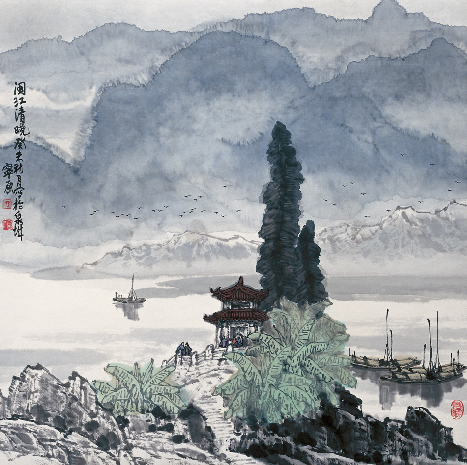 丁宁原作品欣赏