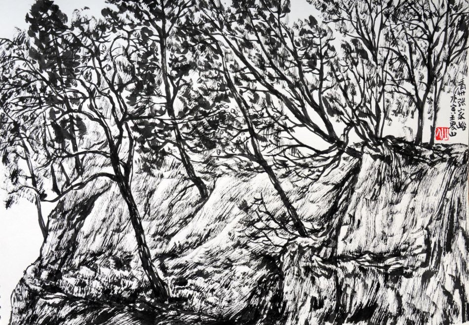 王界山作品欣赏