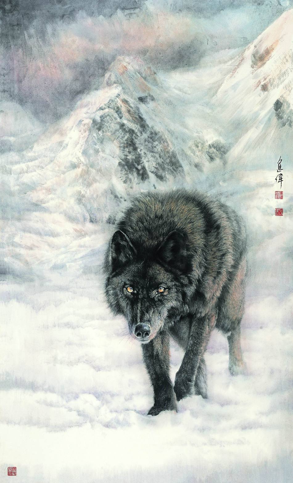 左进伟作品欣赏