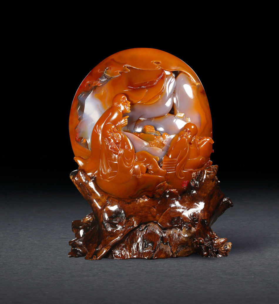 当代玉雕精品无底价拍卖会