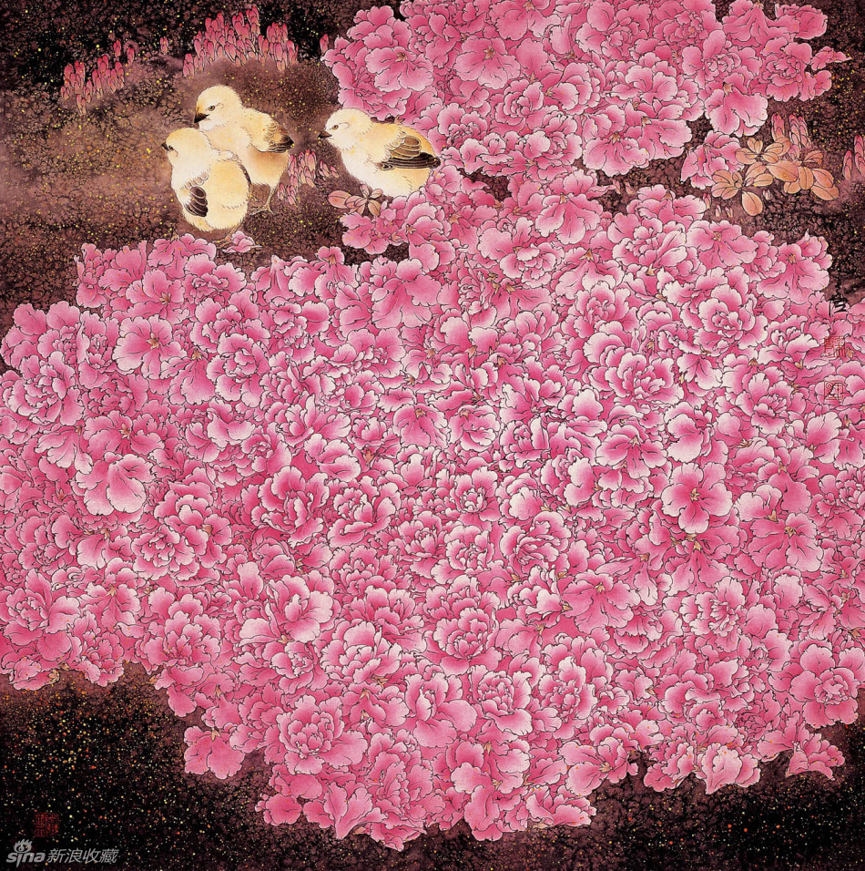 王云工笔画作品欣赏_高清图集_新浪网