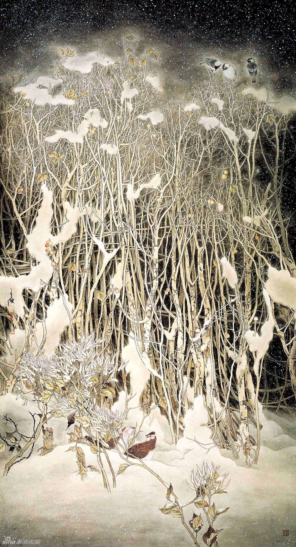 王云工笔画作品欣赏_高清图集_新浪网