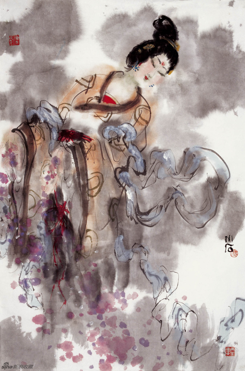 傅小石作品欣赏