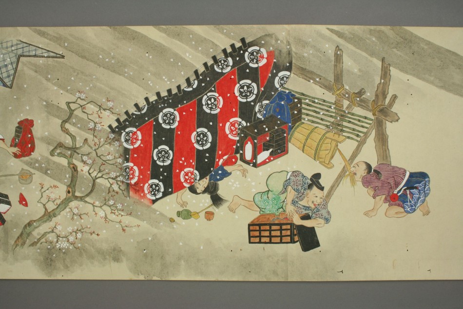 日本重口味长卷屁合战绘卷