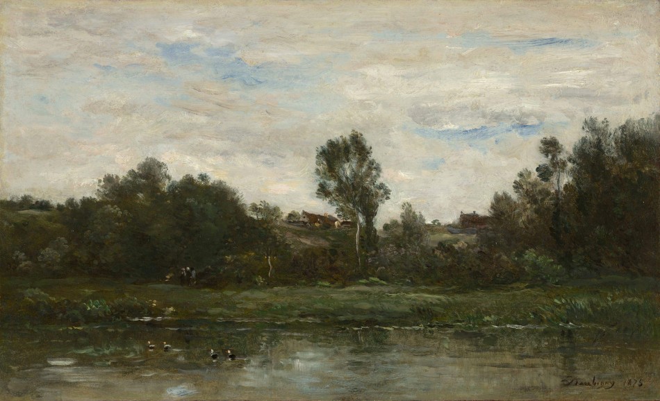 杜比尼的油画作品