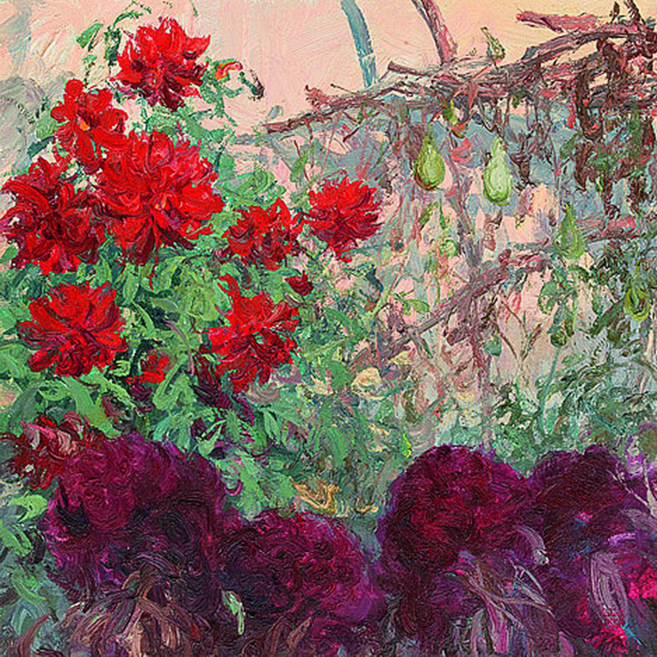 靳之林油画作品23(23/32)