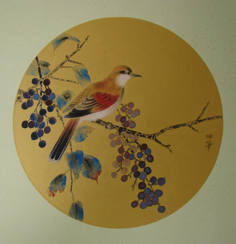 郑坤华工笔画赏析