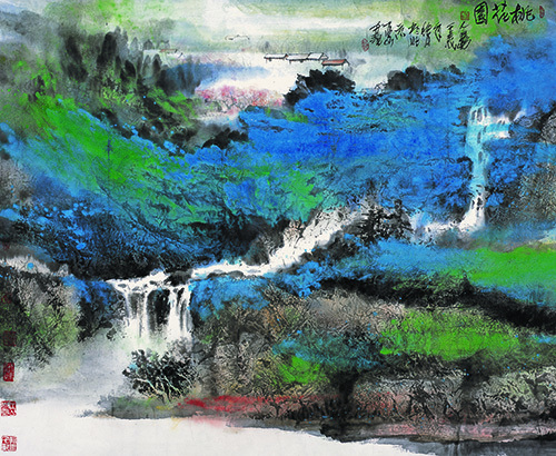 刘人岛山水画翡翠艺术及藏品展