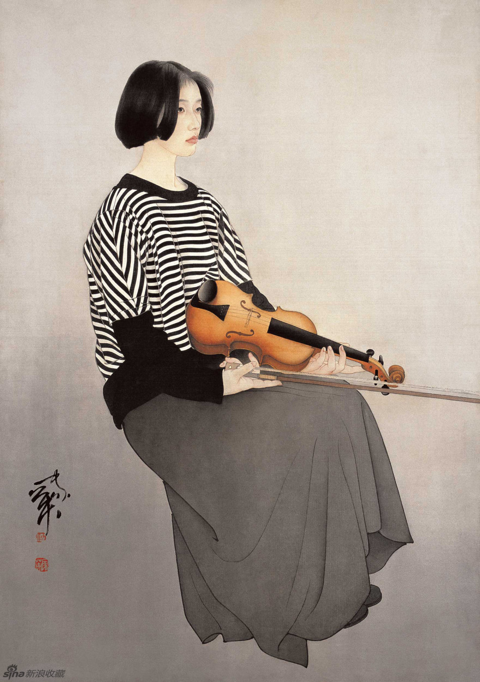 何家英作品欣赏