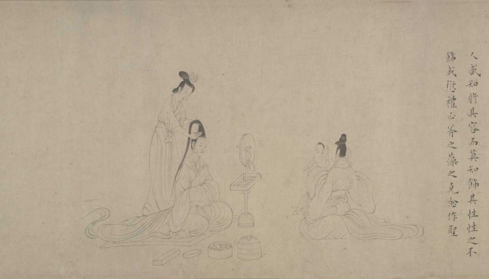 故宫藏宋摹本女史箴图