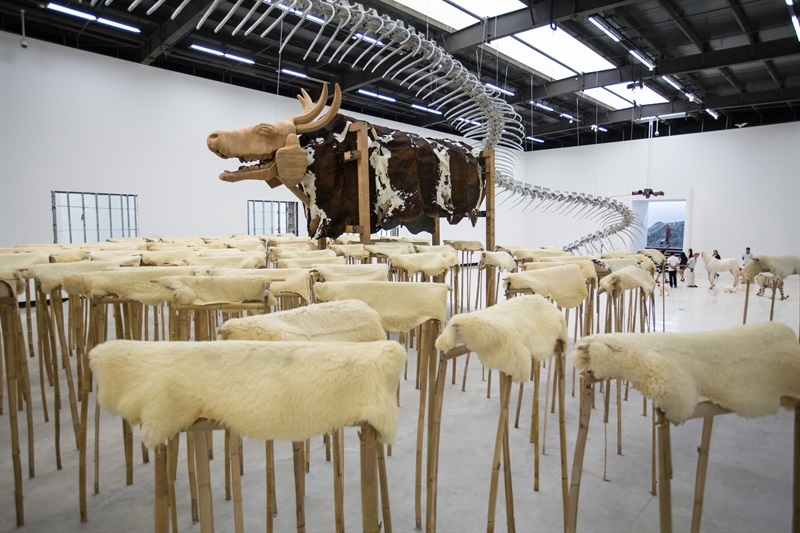 蛇杖ii黄永砅国际巡回展