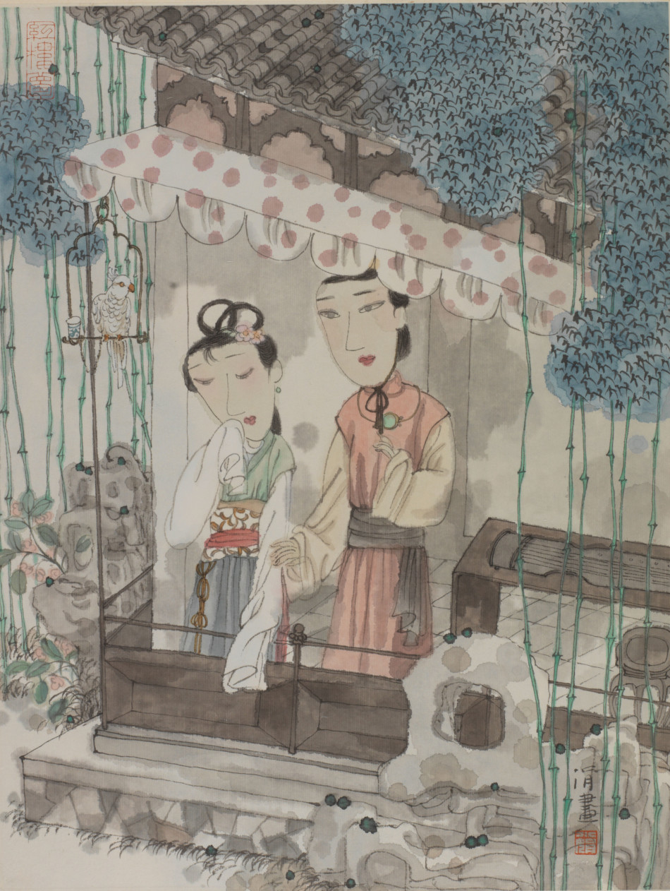 大千俱是梦中人马小娟绘红楼梦全集展