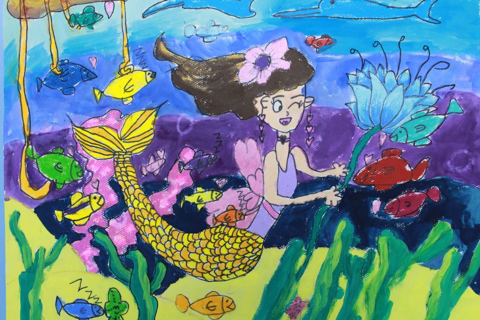 第二届追逐梵高少儿绘画大赛作品第三批