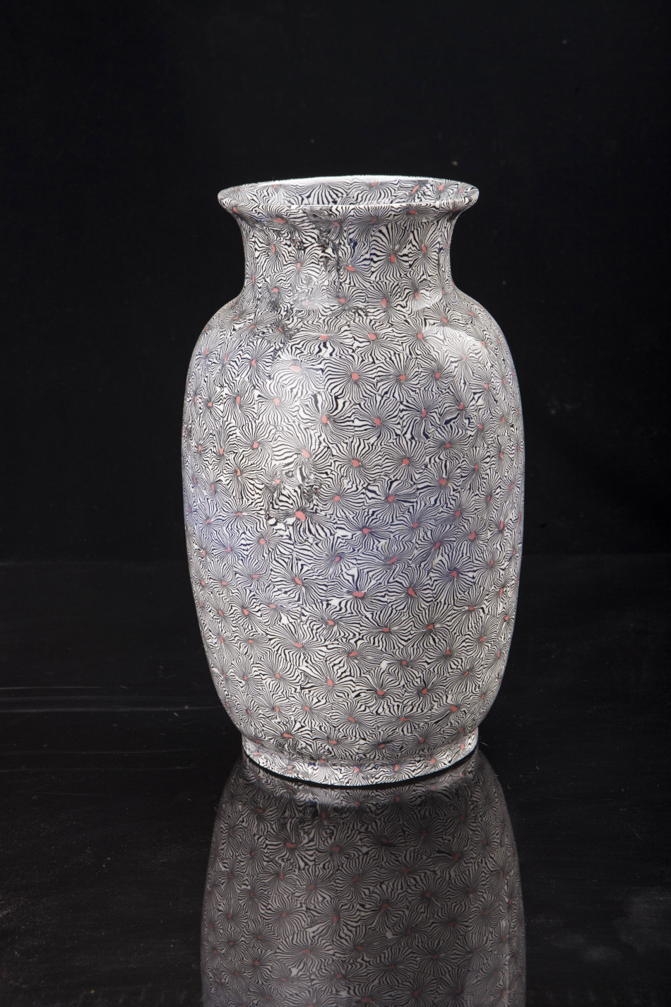 柴占柱绞胎瓷作品鉴赏