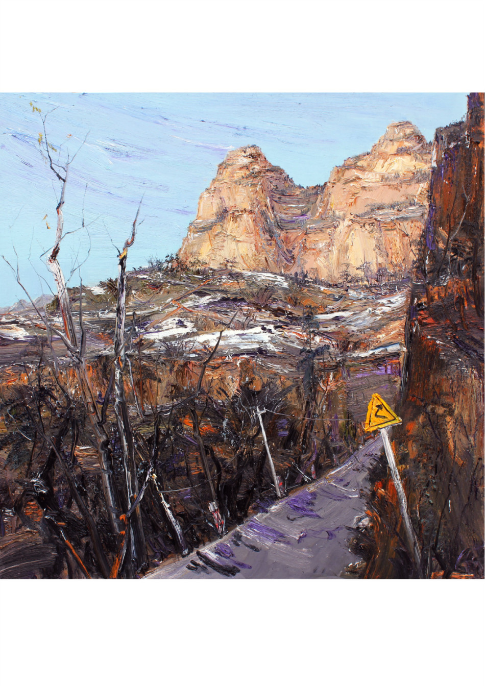 杨波巩义系列油画作品鉴赏