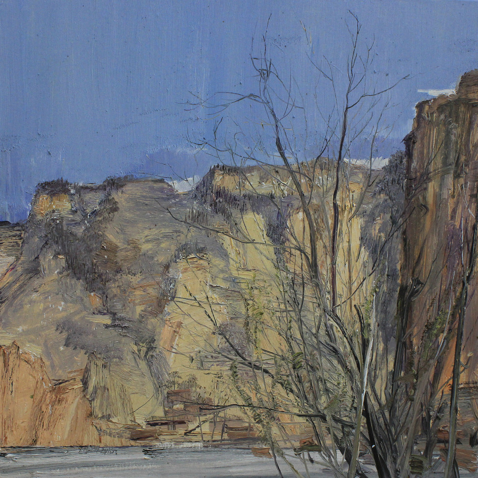 杨波巩义系列油画作品鉴赏