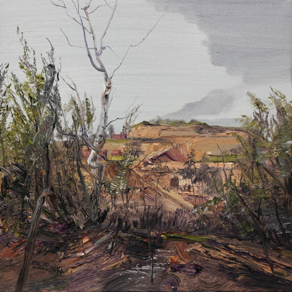 杨波巩义系列油画作品鉴赏