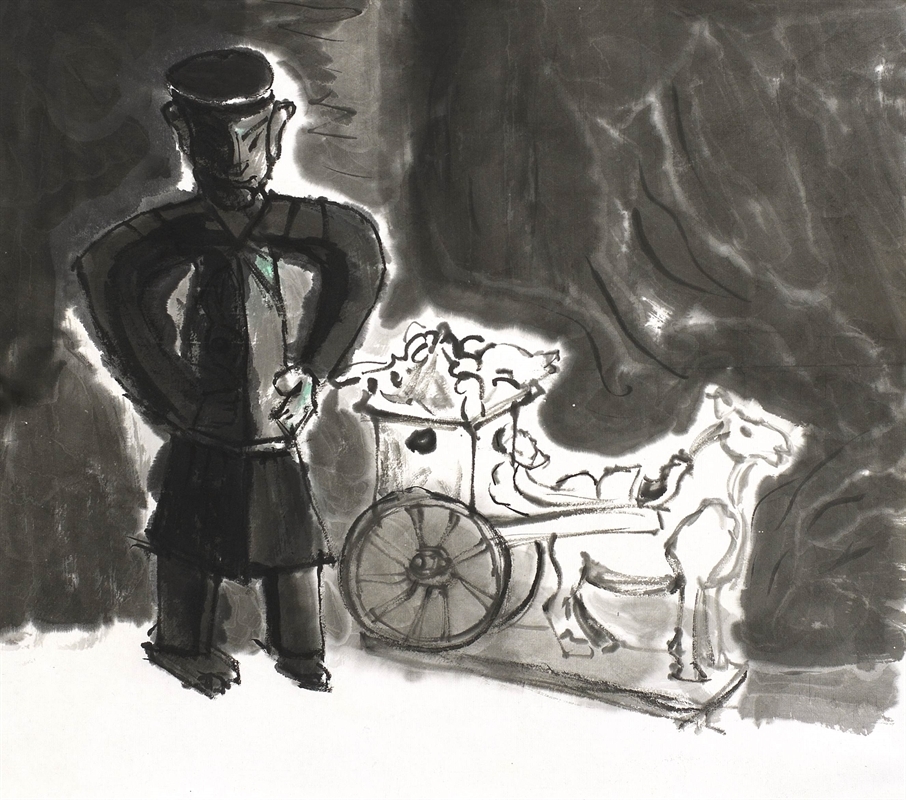 刘进安水墨工作室作品展举办