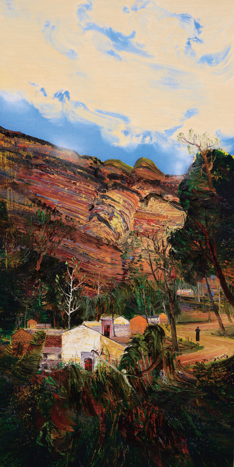 孟新宇油画作品鉴赏