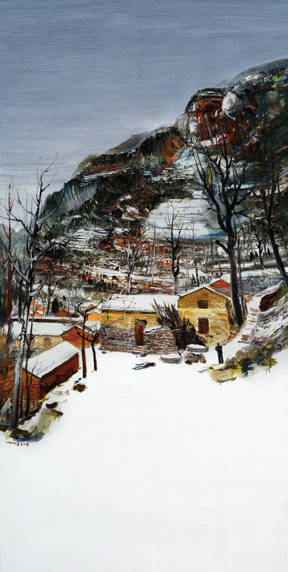 孟新宇油画作品鉴赏