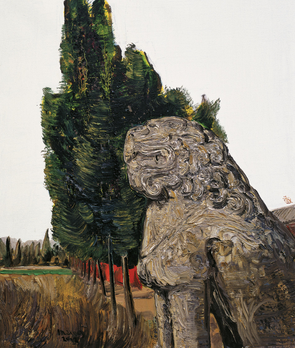 孟新宇油画作品鉴赏