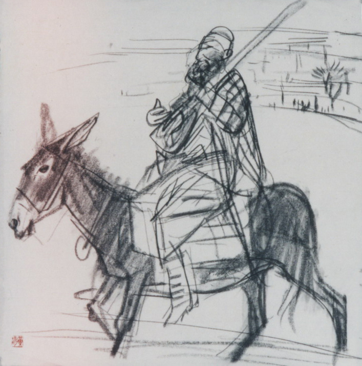 炎黄艺术馆黄胄作品展开幕