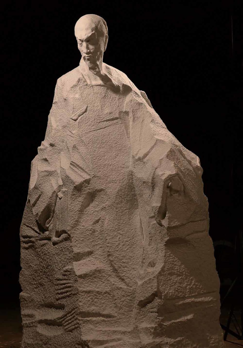 吴为山雕塑作品_高清图集_新浪网