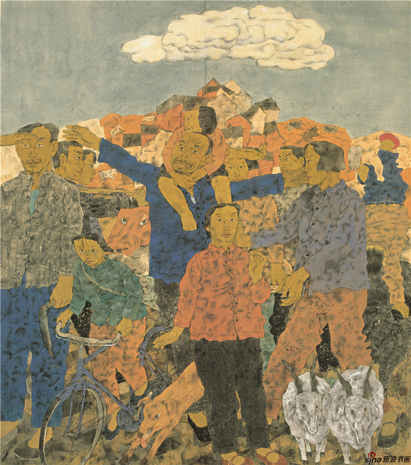 尚可作品欣赏 上一张 下一张 中国国家画院专业画家,研究员,南京艺术