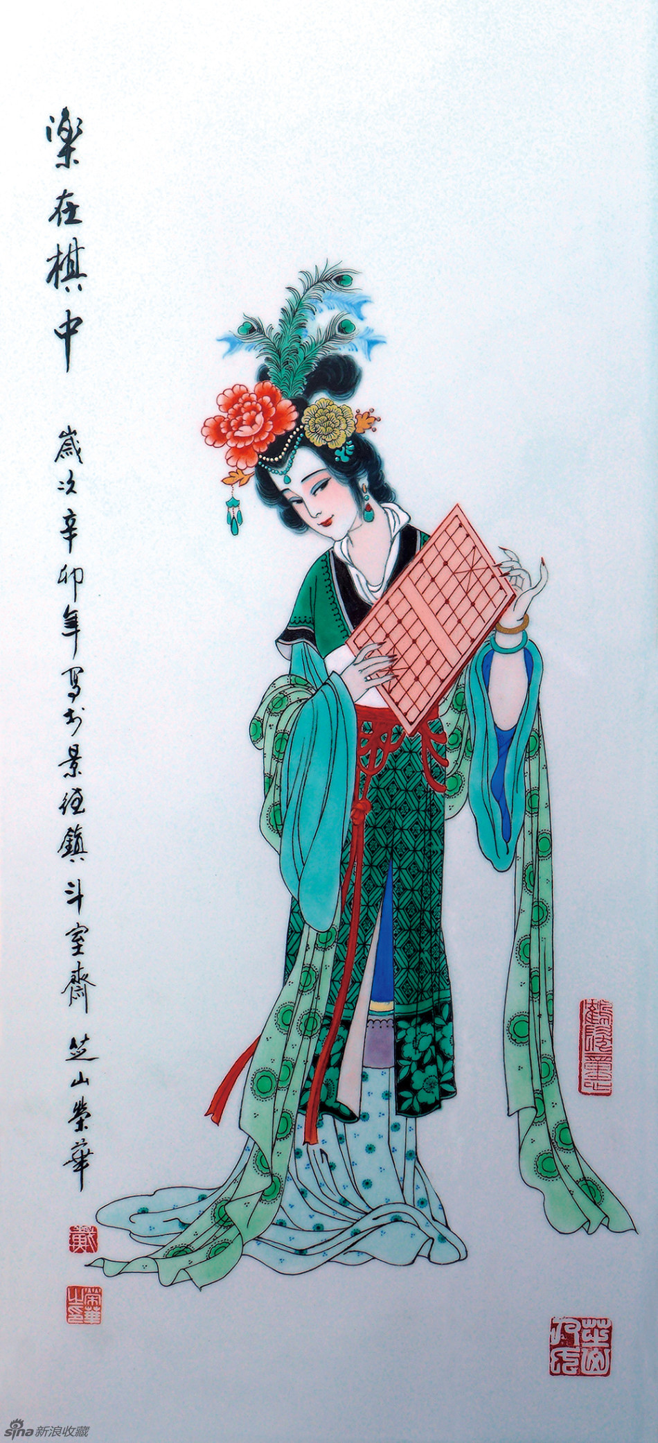 擅长人物仕女,童趣,兼攻花鸟,山水.作品不浮于形式而重内涵情感