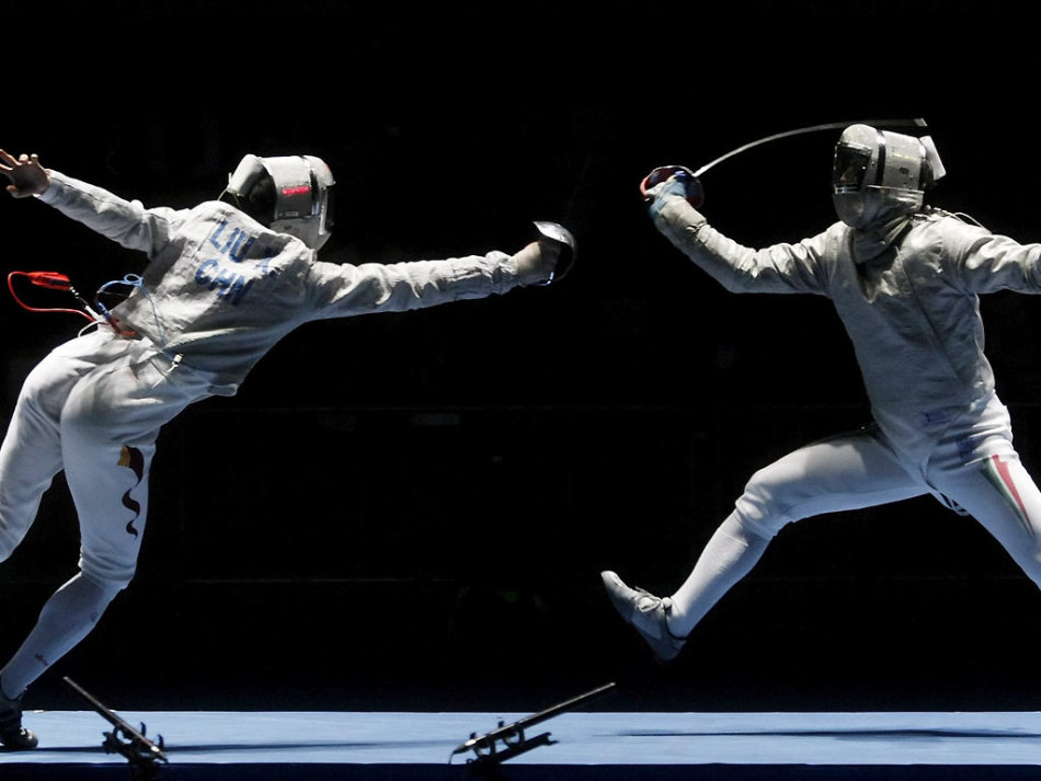 击剑大奖赛_高清图集_新浪网