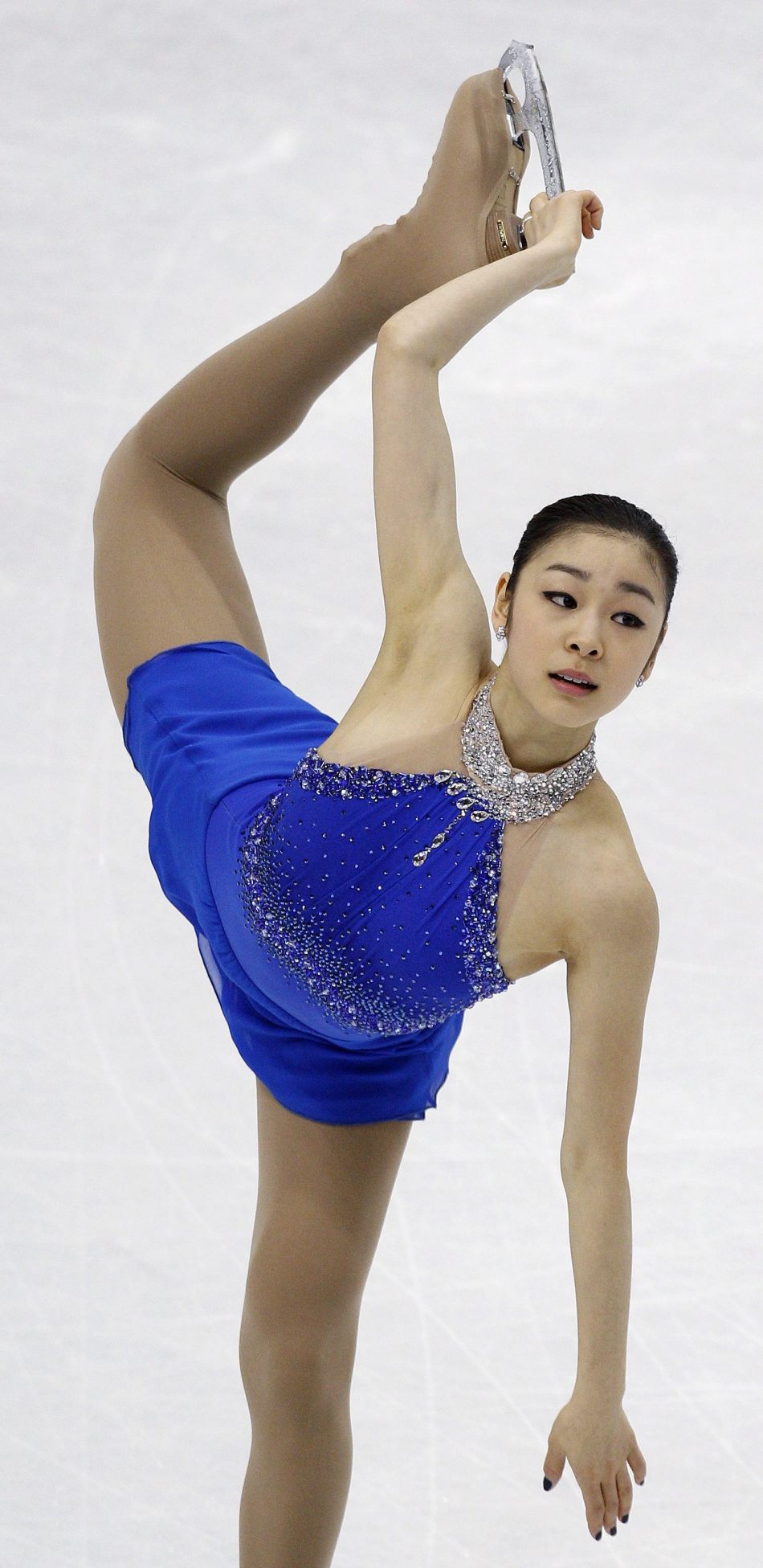 花滑世锦赛金妍儿摘银_高清图集_新浪网