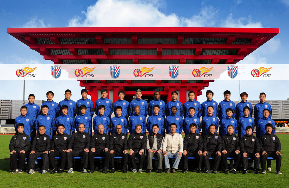 05上海申花全家福