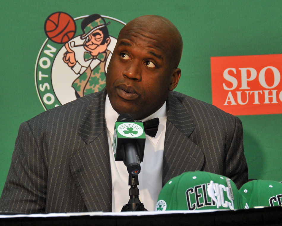 奥尼尔正式亮相凯尔特人_高清图集_新浪网