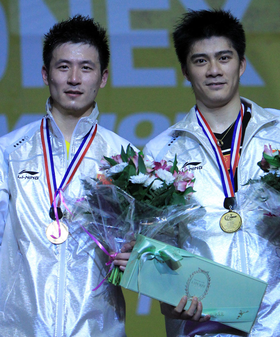 蔡赟傅海峰傲然三冠