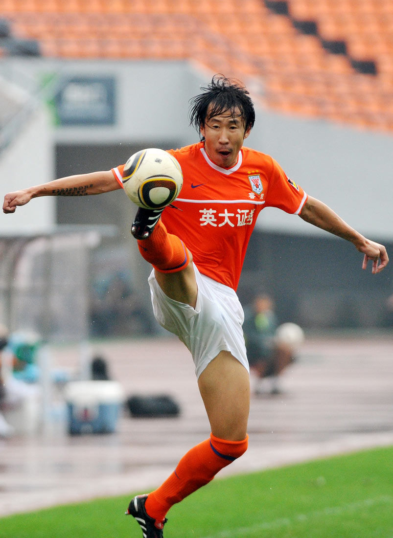 [热身赛]山东鲁能2-1中国国奥 _高清图集_新浪网