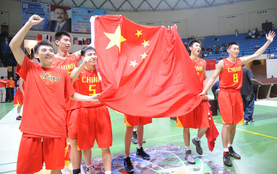 男篮亚青赛中国全胜战绩夺冠_高清图集_新浪网