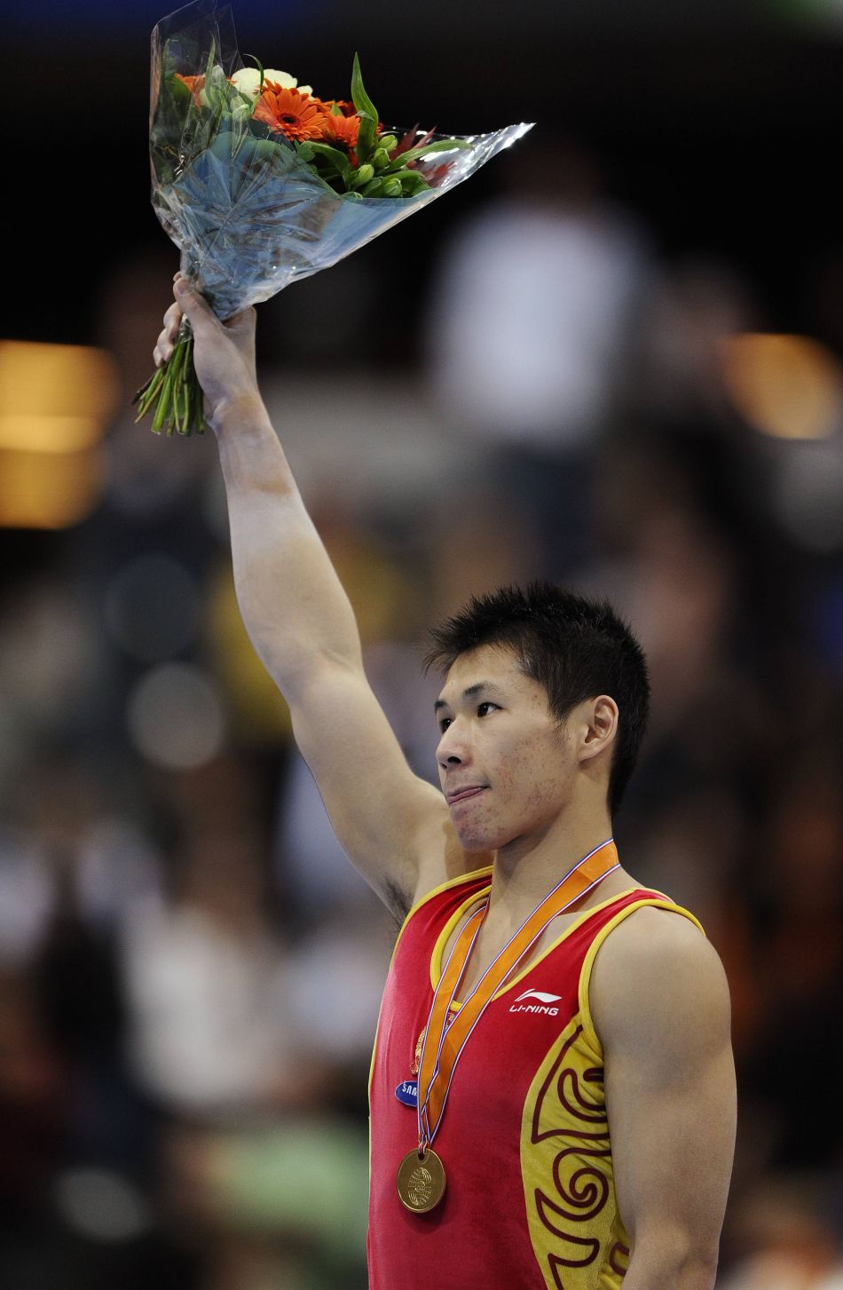体操世锦赛男子单杠张成龙夺冠_高清图集_新浪网