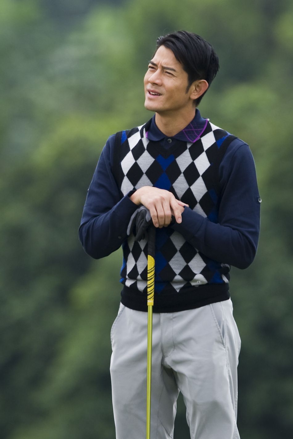 观澜湖明星赛次日挥杆_高清图集_新浪网